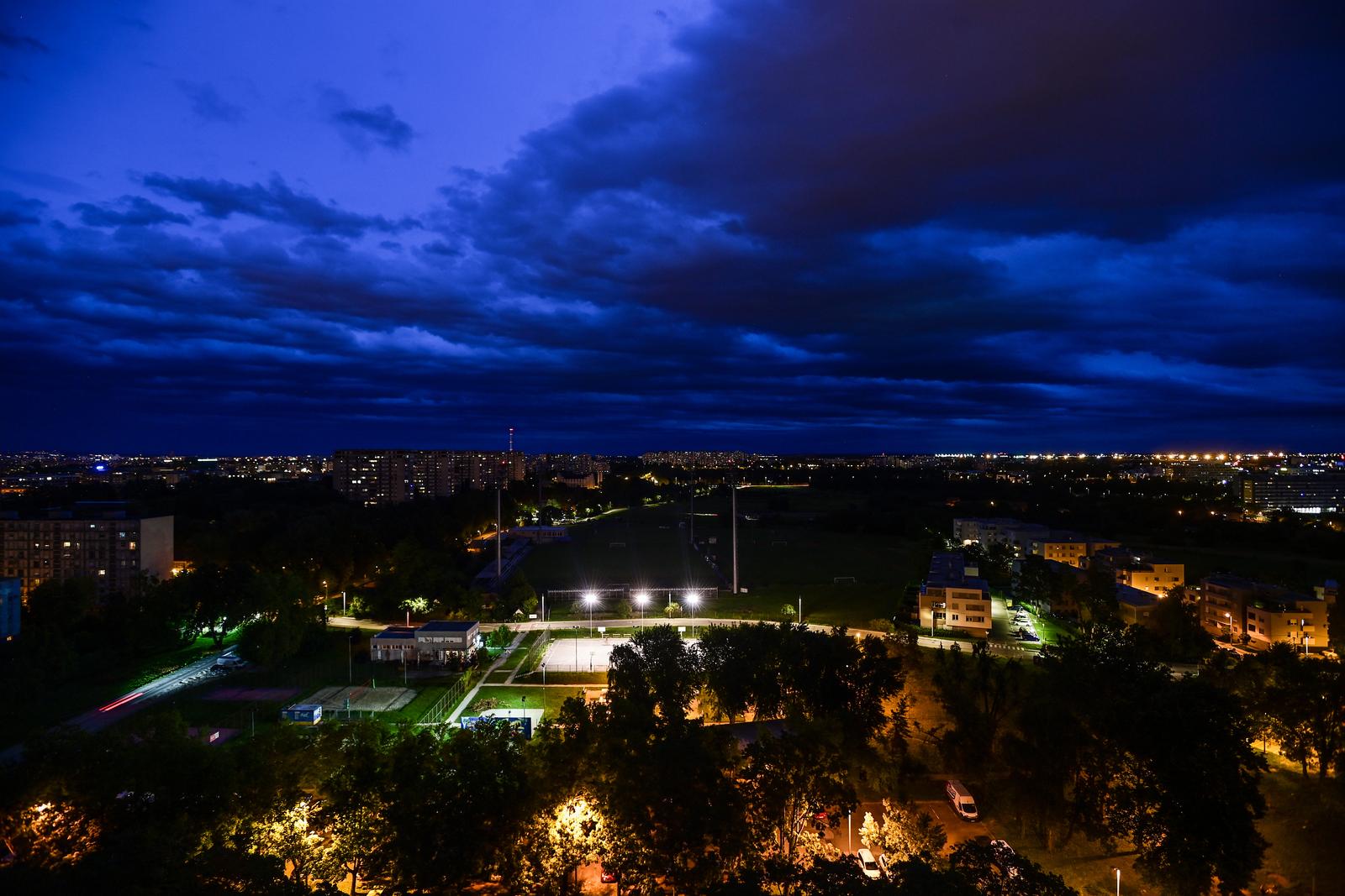 01.08.2023., Zagreb - U iscekivanju najavljene promjene vremena, izdano je narandjasto upozorenje za Zagrebacku zupaniju. Photo: Igor Soban/PIXSELL