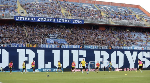 15.08.2023., stadion Maksimir, Zagreb - Prva utakmica 3. pretkola UEFA Lige prvaka, GNK Dinamo - AEK.
 Photo: Goran Stanzl/PIXSELL