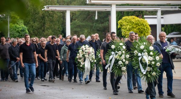 22.09.2022., Osijek - Sprovod ubijene Mihaele Berak Photo: Borna Jaksic/PIXSELL