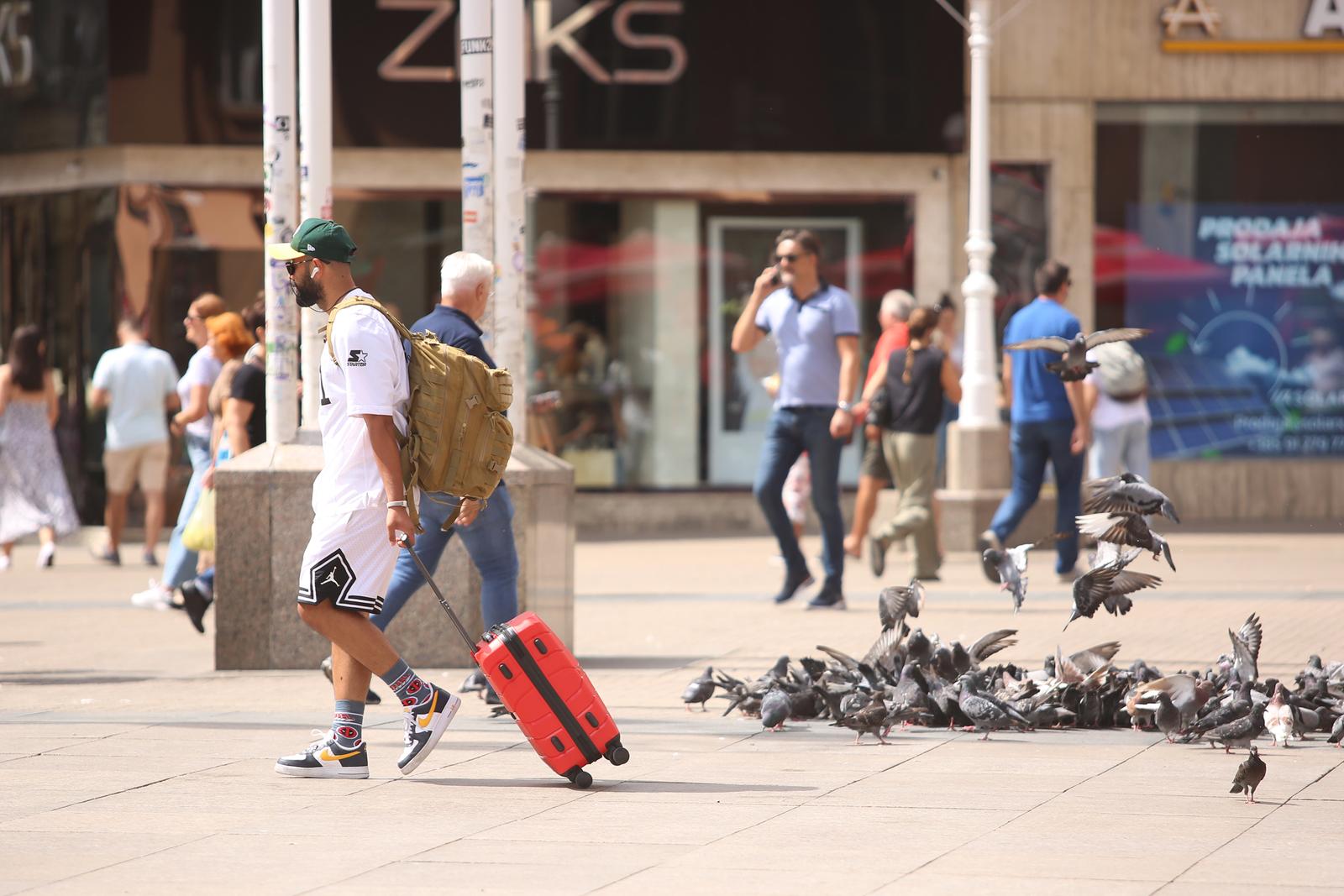 29.08.2023., Zagreb - Lijep dan u gradu.
 Photo: Lovro Domitrovic/PIXSELL