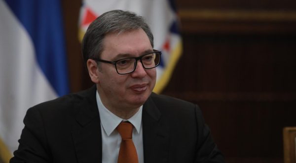 10, October, 2023, Belgrade - The President of the Republic of Serbia, Aleksandar Vucic, met with the President of the Parliament of the Republic of Iraq, Mohamed Al-Halbousi, who is on an official visit to the Republic of Serbia. Aleksandar Vucic. Photo: Milos Tesic/ATAImages

10, oktobar, 2023, Beograd - The President of the Republic of Serbia, Aleksandar Vucic, met with the President of the Parliament of the Republic of Iraq, Mohamed Al-Halbousi, who is on an official visit to the Republic of Serbia. Photo: Milos Tesic/ATAImages Photo: Milos Tesic/ATA Images/PIXSELL