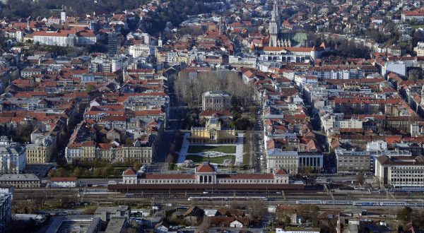 29.03.2021., Zagreb - Zagreb iz zraka."nPhoto: Sandra Simunovic/PIXSELL