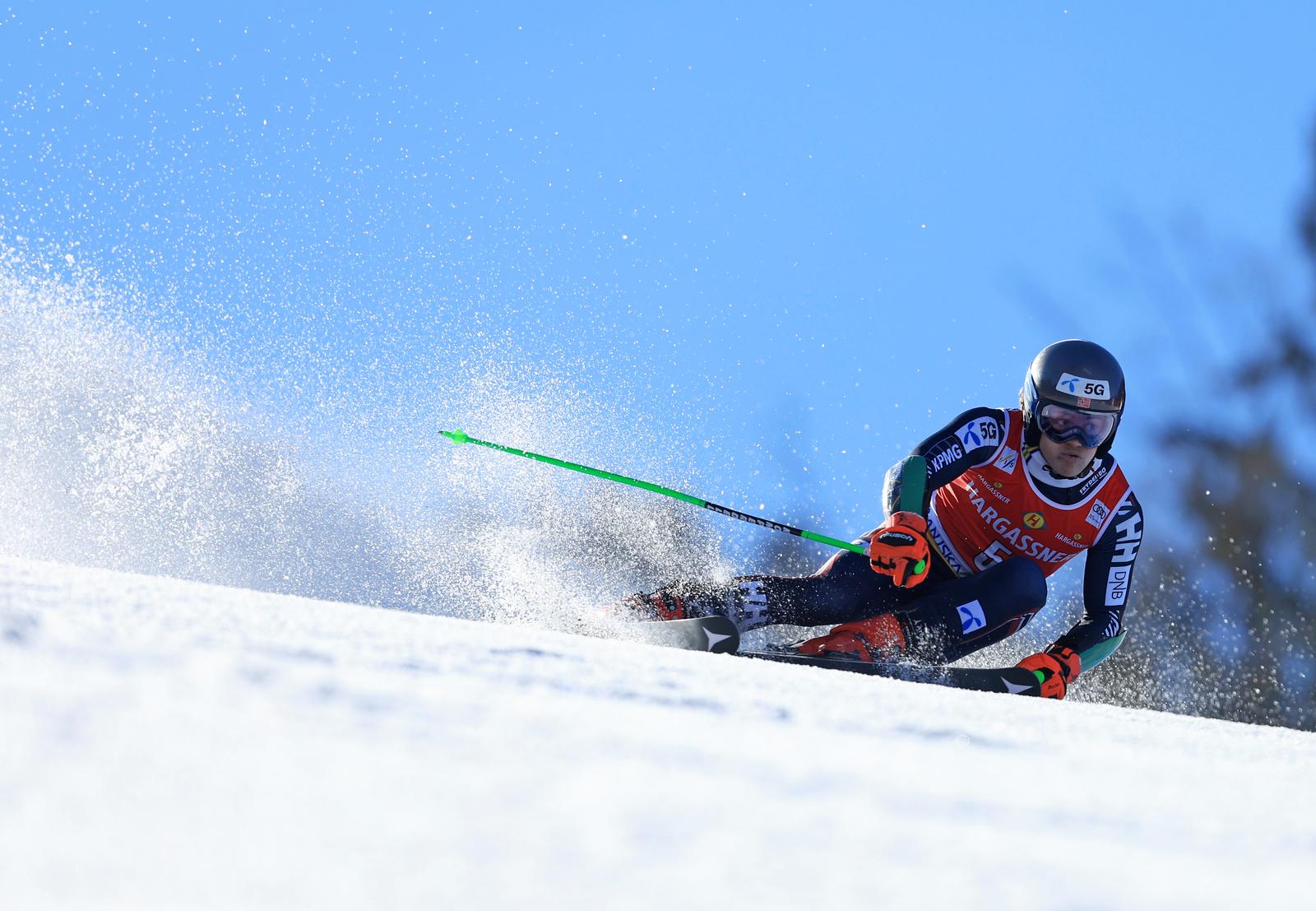 Slovenija Kranjska Gora,  11.03.2023 11. Marec 2023
Pokal Vitranc 2023, sport, smucanje, Lucas Braathen
  
 Photo: Borut Zivulovic/F.A. BOBO