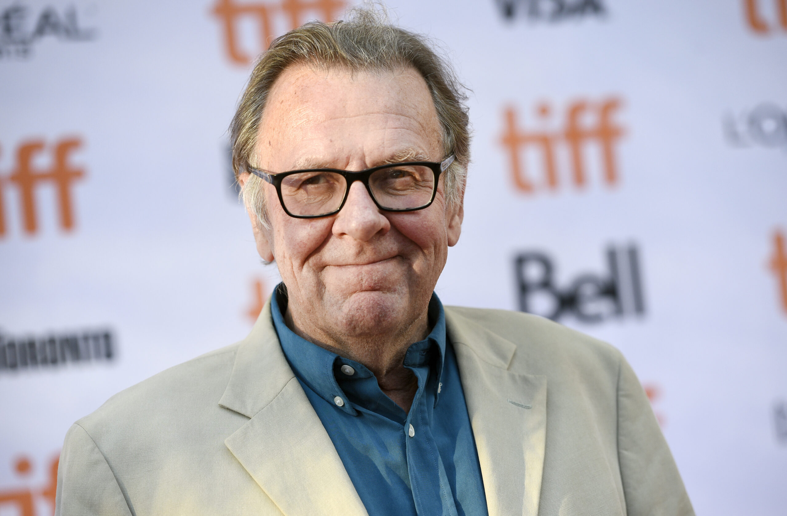 FILE - Tom Wilkinson arrives at the "Denial" premiere on day 4 of the Toronto International Film Festival at the Princess of Wales Theatre on Sunday, Sept. 11, 2016, in Toronto. Tom Wilkinson, the Oscar-nominated British actor known for his roles in “The Full Monty," “Michael Clayton” and “The Best Exotic Marigold Hotel,” has died, his family said Saturday, Dec. 30, 2023. He was 75. (Photo by Chris Pizzello/Invision/AP, file)