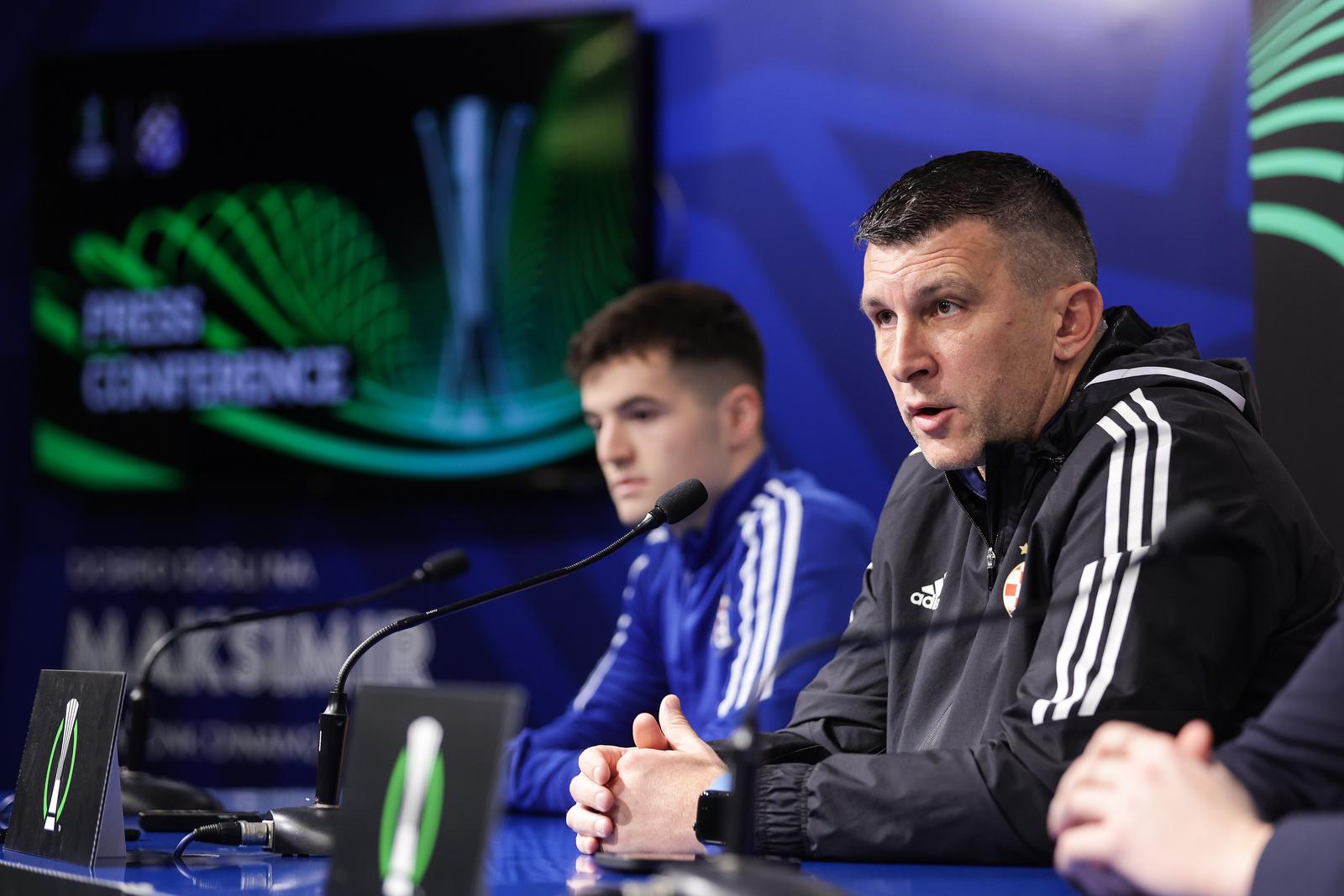 13.12.2023., stadion Maksimir, Zagreb - Konferencija za medije GNK Dinamo uoci sutrasnje utakmice 6. kola Konferencijske lige protiv Ballkanija. Trener Sergej Jakirovic Photo: Luka Stanzl/PIXSELL