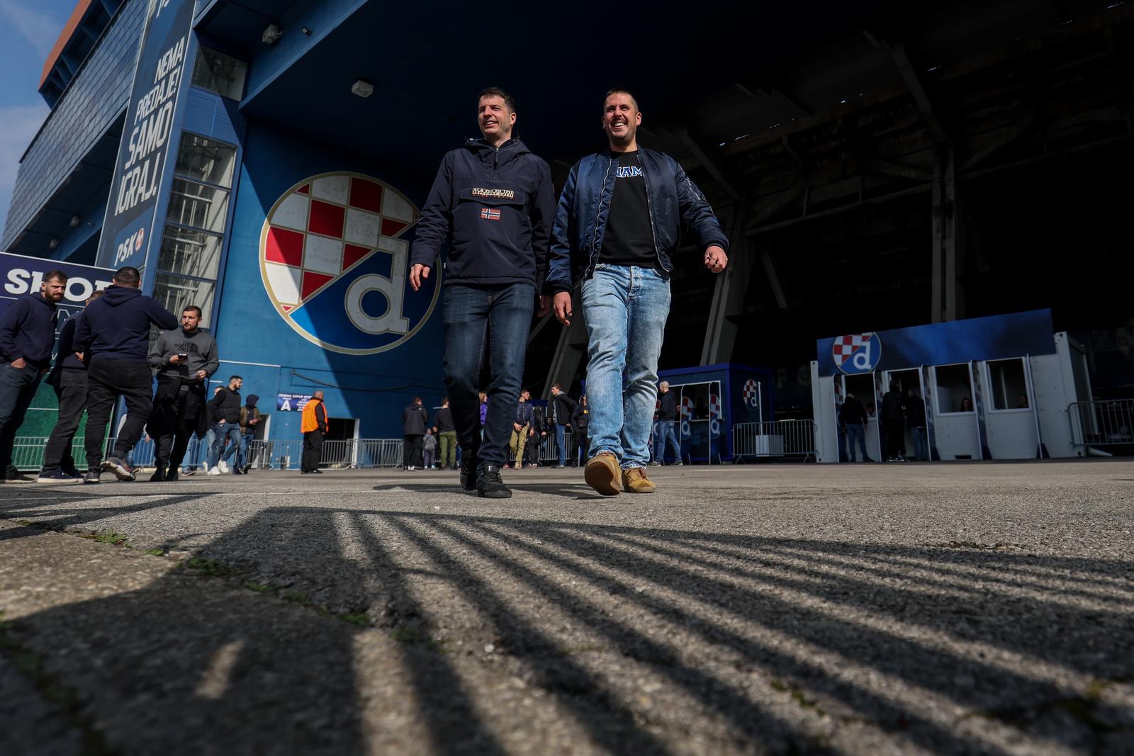 02.03.2024., Zagreb - Izbori za Skupstinu GNK Dinamo pod zapadnom tribinom Maksimirskog stadiona. Bad Blue Boysi na glasanju. Photo: Igor Kralj/PIXSELL