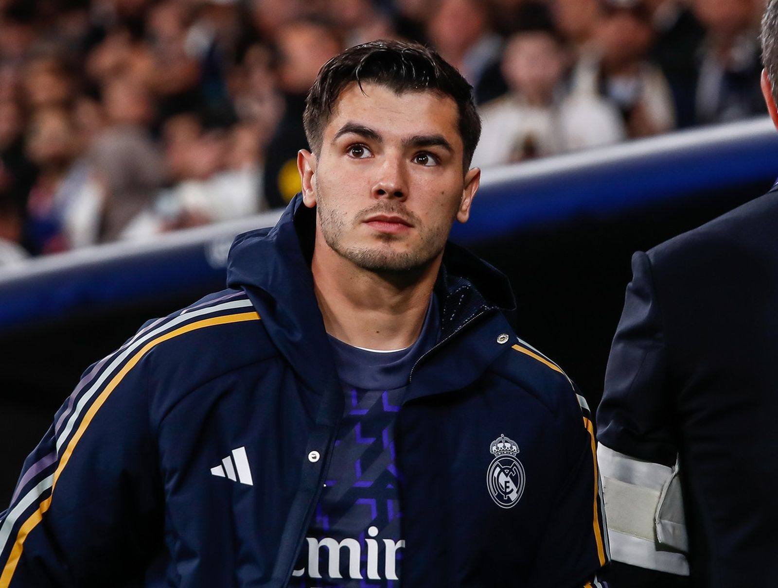 March 6, 2024: Brahim Diaz of Real Madrid looks on during the UEFA CHampions League, Round of 16, football match played between Real Madrid and RB Leipzig at Santiago Bernabeu stadium on March 06, 2024, in Madrid, Spain.,Image: 854405266, License: Rights-managed, Restrictions: , Model Release: no, Credit line: Irina R. Hipolito / Zuma Press / Profimedia