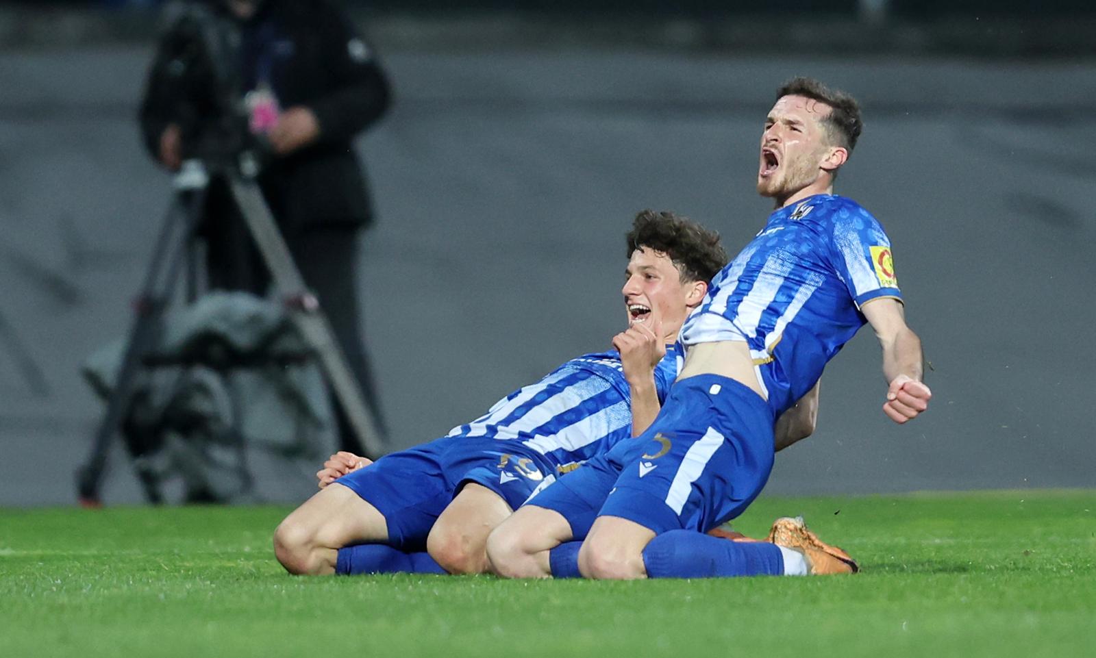 28.04.2024., Zagreb - Gradski stadion u Kranjcevicevoj. SuperSport HNK, 32. kolo, NK Lokomotiva - HNK Rijeka. Photo: Sanjin Strukic/PIXSELL