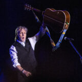 FILE - Paul McCartney performs at Glastonbury Festival in Worthy Farm, Somerset, England, Saturday, June 25, 2022. Paul McCartney is a billionaire Beatle. The former member of the Fab Four is the first British musician to be worth 1 billion pounds ($1.27 billion), according to figures released Friday, May 17, 2024. (Joel C Ryan/Invision/AP, File)