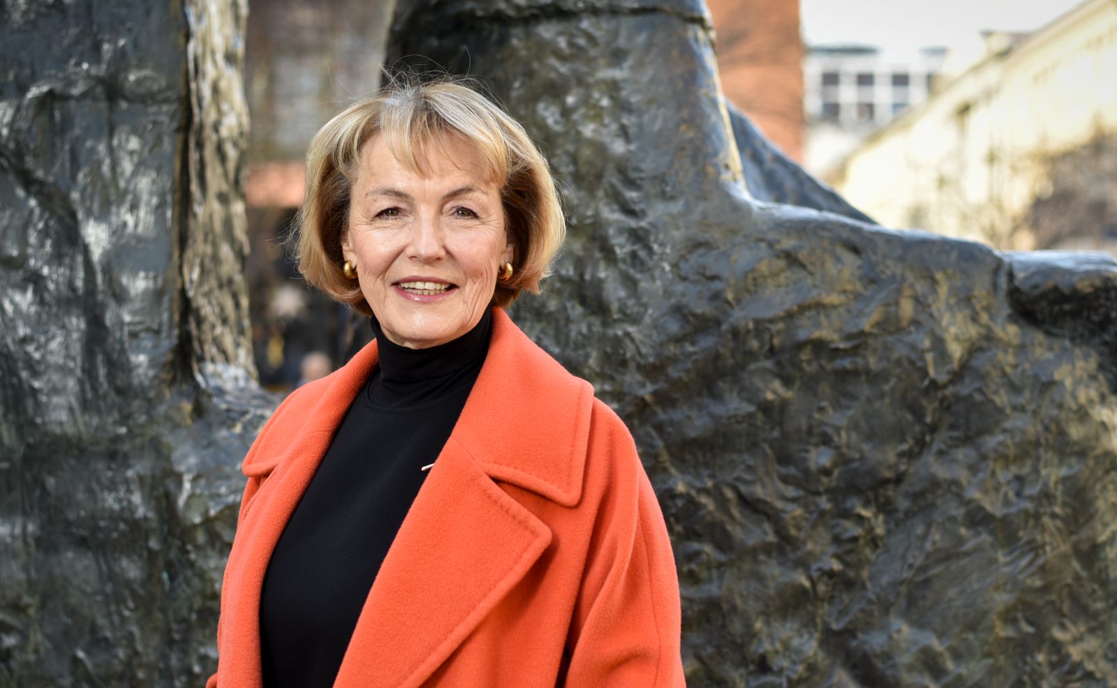 03.02.2024., Zagreb - Vesna Pusić, bivsa ministrica vanjskih poslova RH. 

Photo Sasa ZinajaNFoto