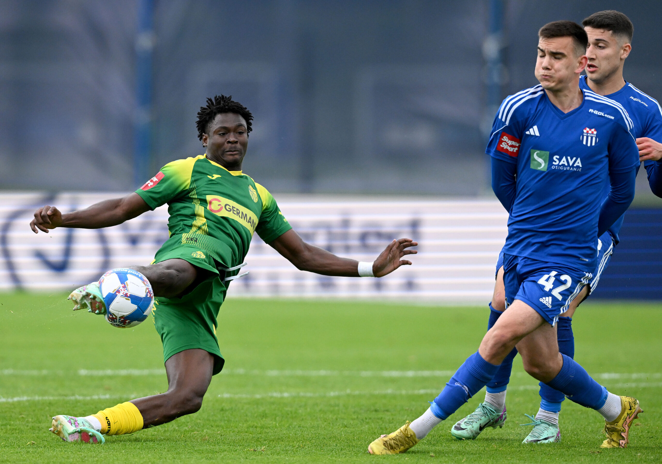 03.05.2024., Zagreb - SC Rudes, SuperSport HNL, 33. kolo, NK Rudes - NK Istra. Salim Fago Lawal Photo: Marko Lukunic/PIXSELL