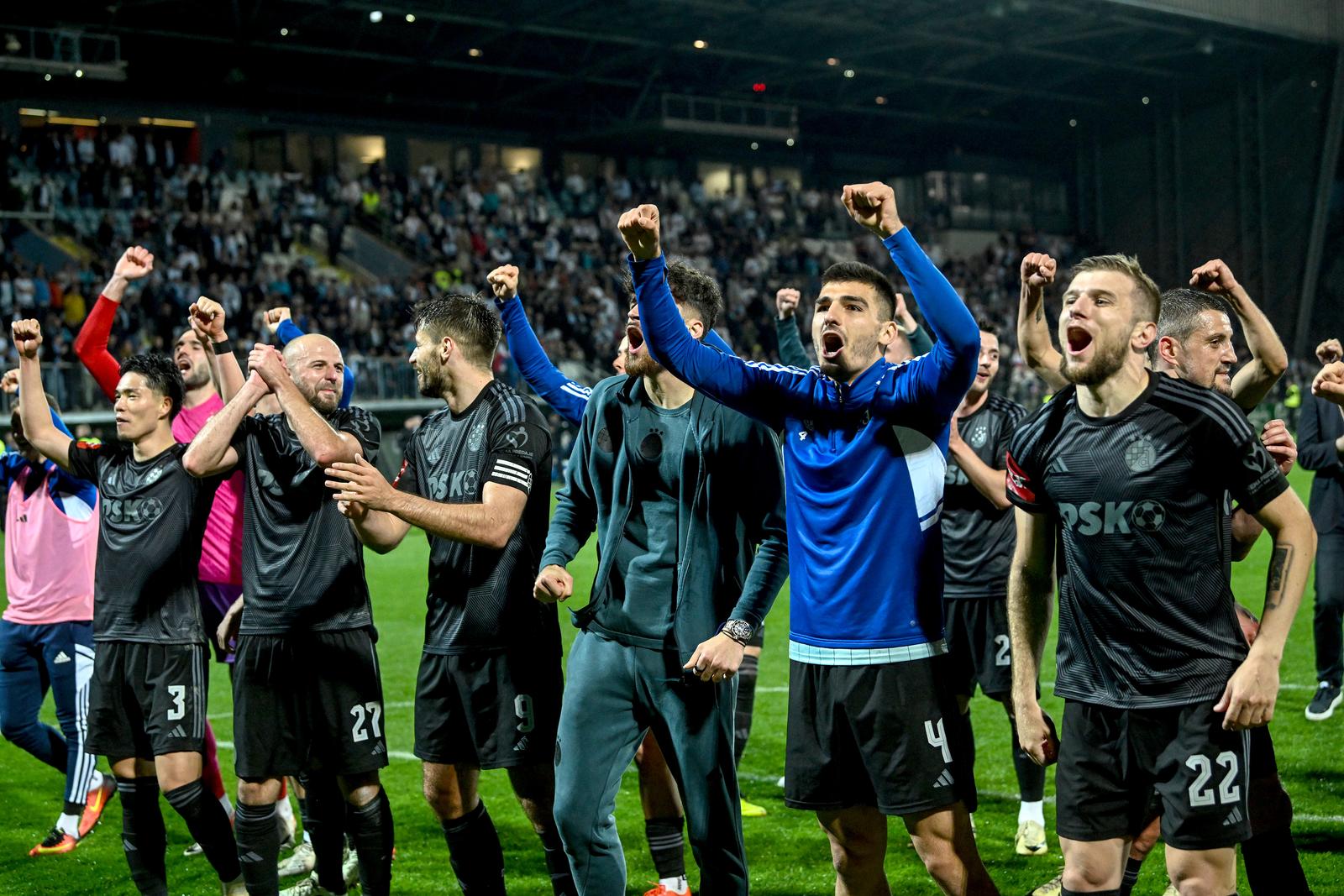 05.05.2024., stadion HNK Rijeka, Rijeka - SuperSport HNL, 33. kolo, HNK Rijeka - GNK Dinamo.
 Photo: Marko Lukunic/PIXSELL