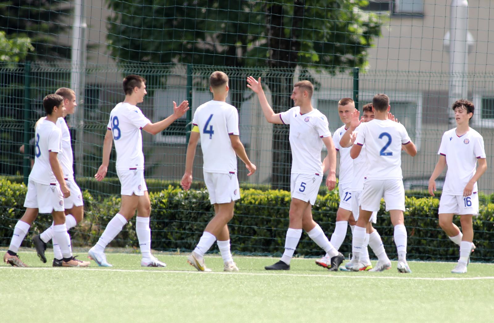 07.05.2023.,Zagreb -  Dinamo - Hajduk, utakmica pionirskog i kadetskog prvenstva. Kadeti Photo: Jurica Galoic/PIXSELL