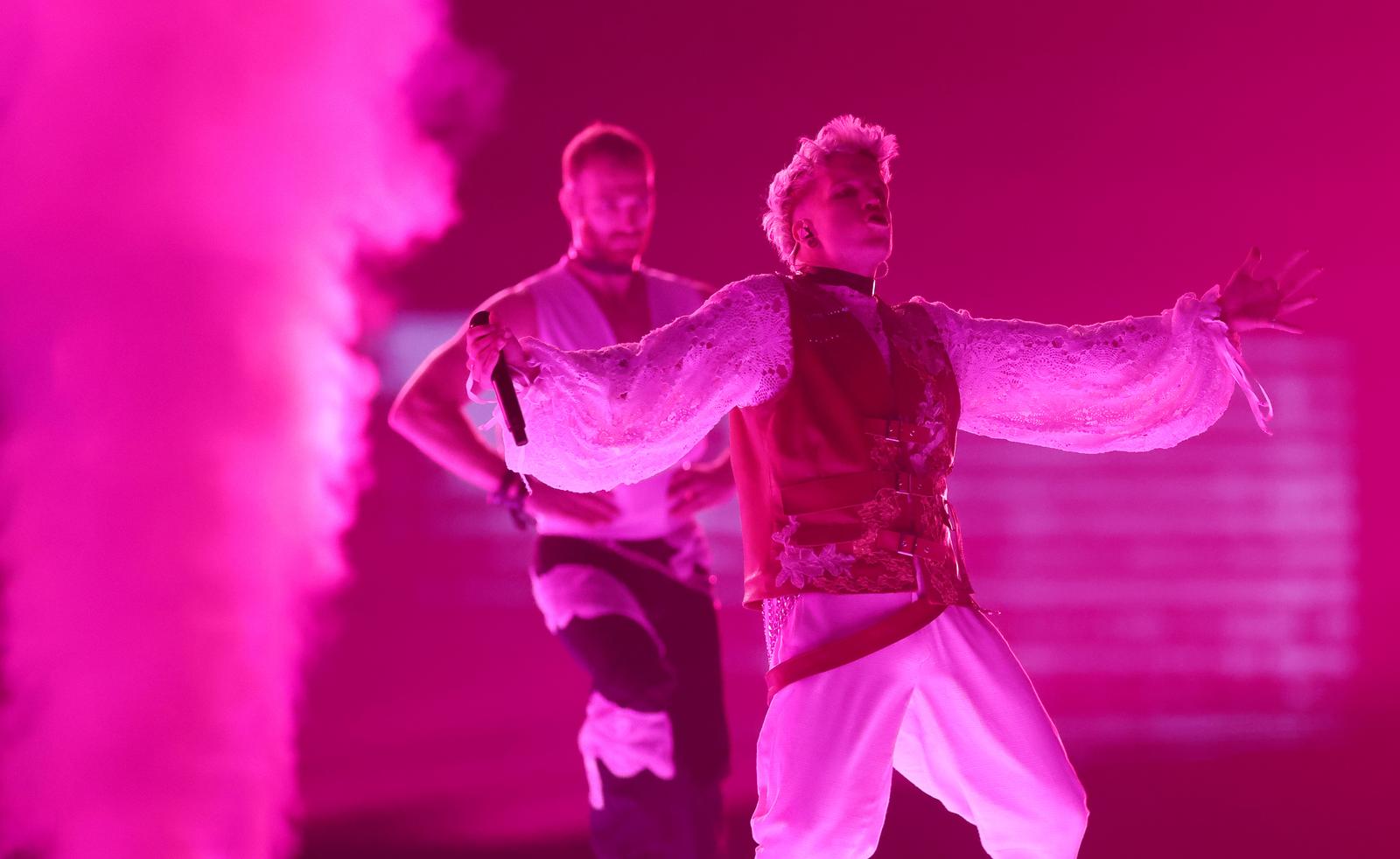 10.05.2024., Malmo, Svedska - Generalna proba uoci sutrasnje velike finalne veceri Eurosonga. Predstavnik Hrvaske Baby Lasagna s pjesmom Rim Tim Tagi Dim. Photo: Sanjin Strukic/PIXSELL