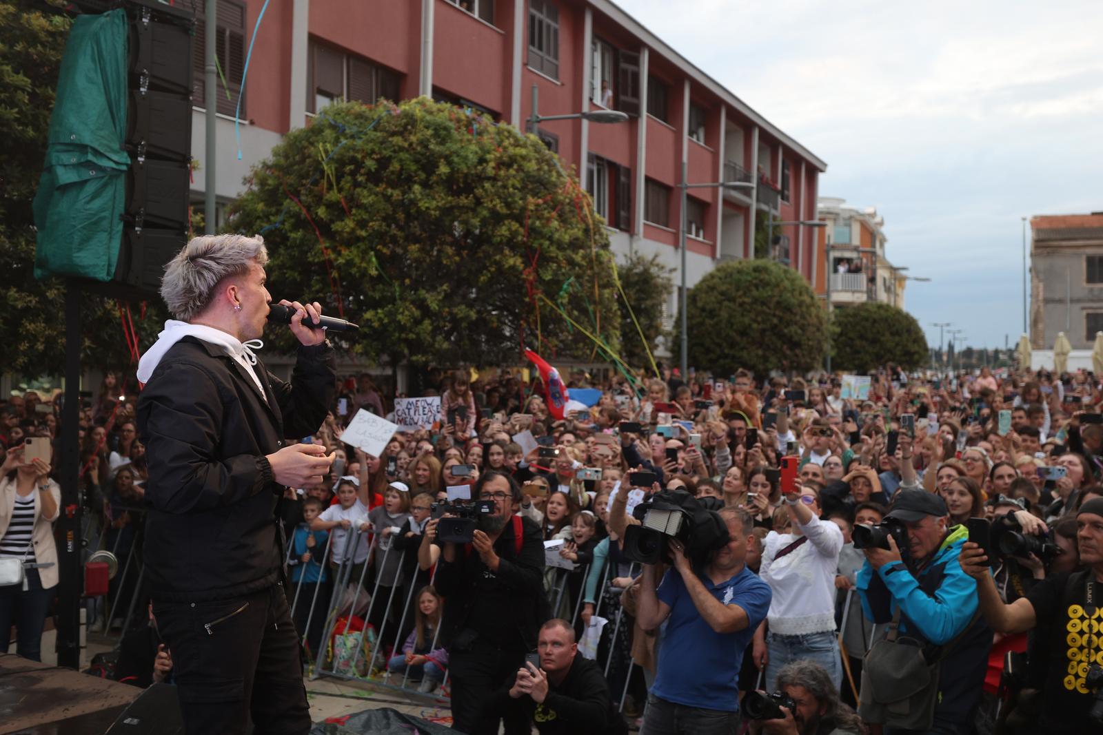 15.5.2024.  Umag -Docek Baby Lasagne (Marka Purusica) u Umagu. Photo: Nel Pavletic/PIXSELL