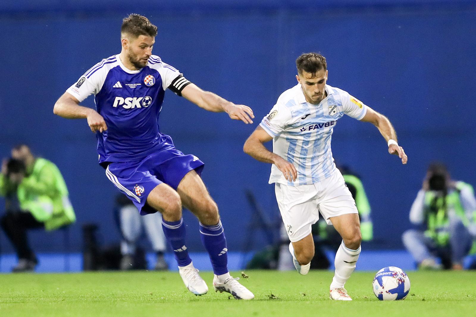 15.05.2024., stadion Maksimir, Zagreb - Prva utakmica finala SuperSport Hrvatskog nogometnog kupa, GNK Dinamo - HNK Rijeka. Photo: Luka Batelic/PIXSELL