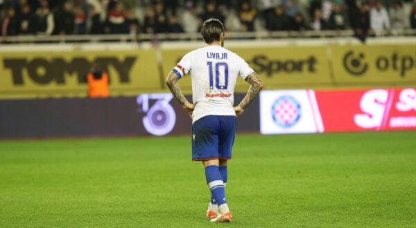 16.03.2024., Split - SuperSport prva Hrvatska nogometna liga, 27. kolo, HNK Hajduk - NK Lokomotiva. Marko Livaja Photo: Ivo Cagalj/PIXSELL