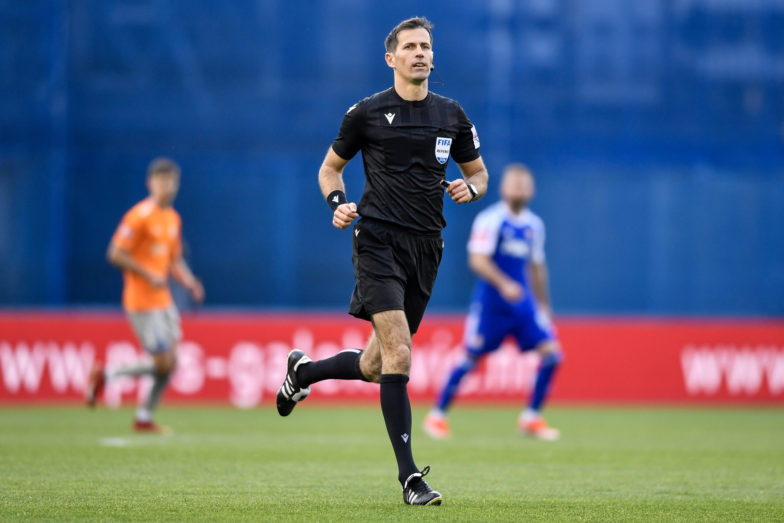 17.04.2024., stadion Maksimir, Zagreb - SuperSport HNL, 05. kolo, GNK Dinamo - NK Varazdin. sudac Duje Strukan Photo: Josip Regovic/PIXSELL