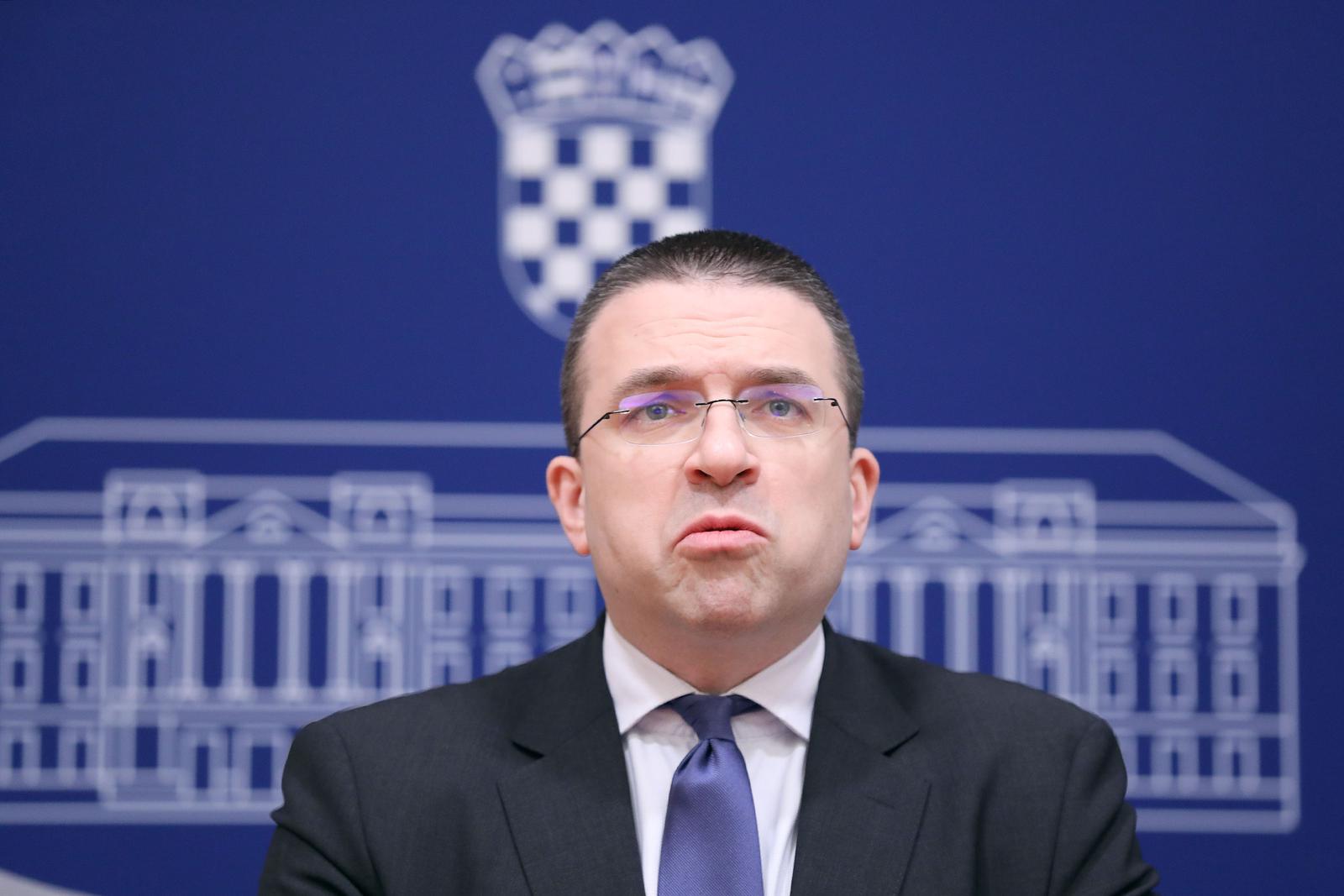 17.05.2023., Zagreb - Na konferenciji za medije odrzanoj u Saboru o temi "Novi europski zakon o umjetnoj inteligenciji" govorili su Hrvoje Zekanovic i Tomislav Sokol. Photo: Patrik Macek/PIXSELL