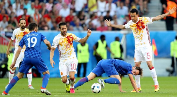 21.06.2016., Bordeaux, Francuska - UEFA EURO 2016., 3. kolo, skupina D, Hrvatska - Spanjolska. "nPhoto: Sanjin Strukic/PIXSELL