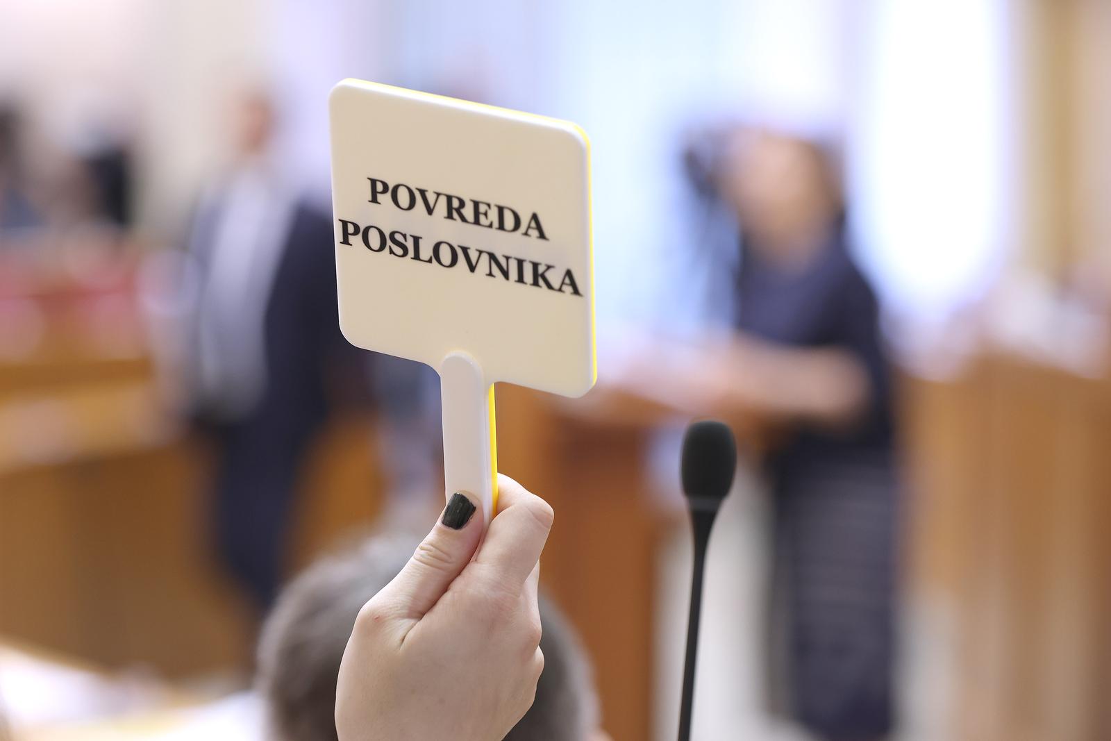 22.05.2024., Zagreb - Nakon ucestalih zlouporaba, predsjednik Sabora Gordan Jandrokovic jucer se zalozio za ukidanje institucije povrede poslovnika. Photo: Patrik Macek/PIXSELL