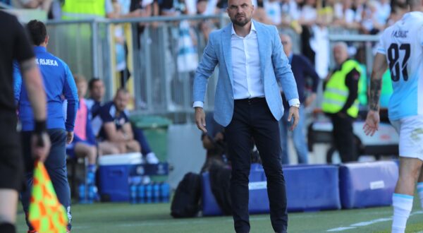 22.05.2024., stadion Rujevica, Rijeka - Uzvratna utakmica finala SuperSport Hrvatskog nogometnog kupa, HNK Rijeka - GNK Dinamo. Trener HNK Rijeka Zeljko Sopic. Photo: Goran Kovacic/PIXSELL