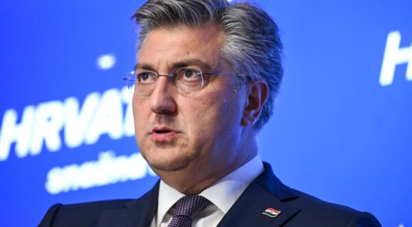 27.05.2024., Zagreb - Nakon sjednice sireg Predsjednistva HDZ-a, predsjednik VLade RH i HDZ-a Andrej Plenkovic dao je izjavu za medije. Photo: Neva Zganec/PIXSELL