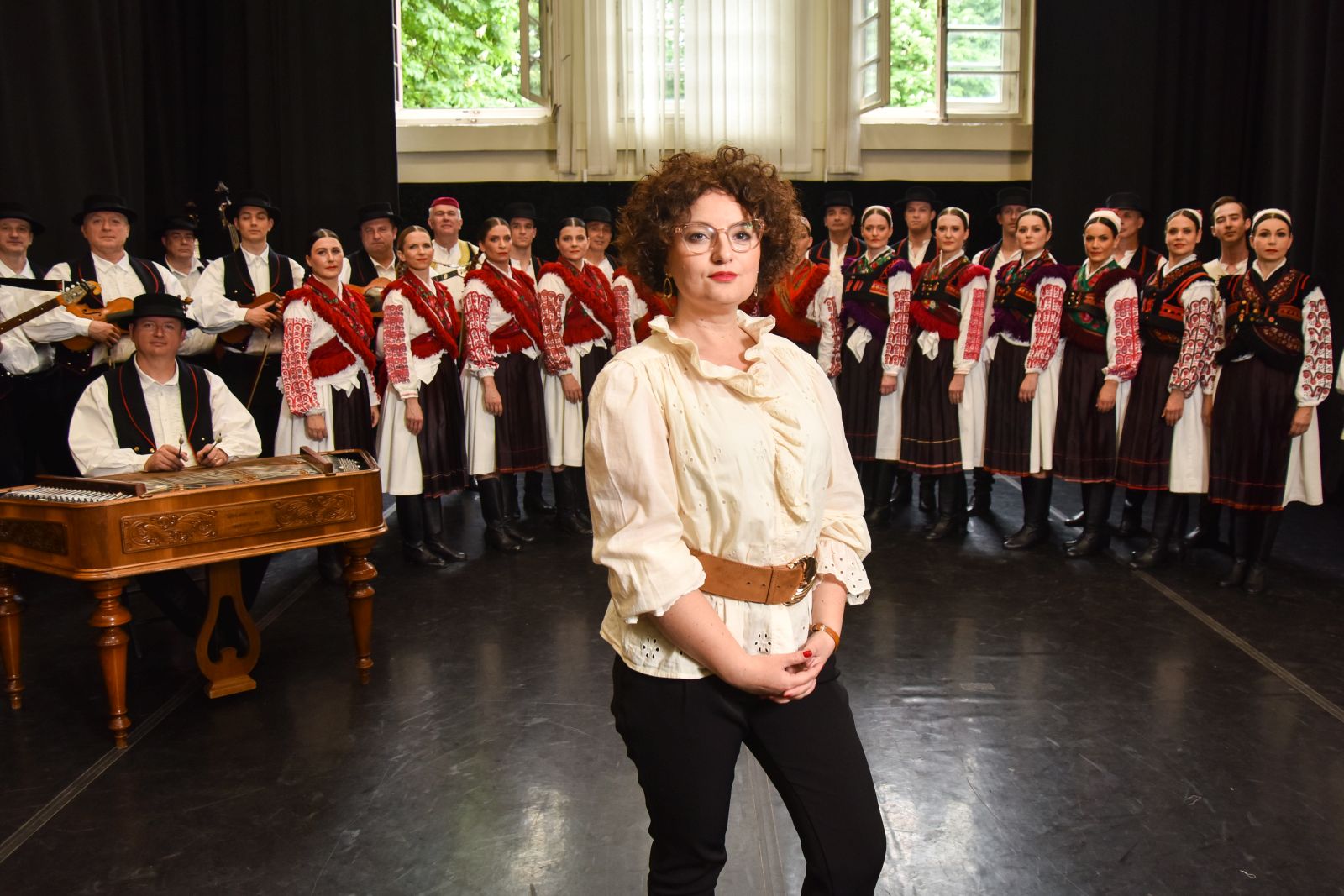 03.05.2024., Zagreb - Zrinka Posavec, umjetnicka direktorica ansambla Lado.







Photo Sasa ZinajaNFoto