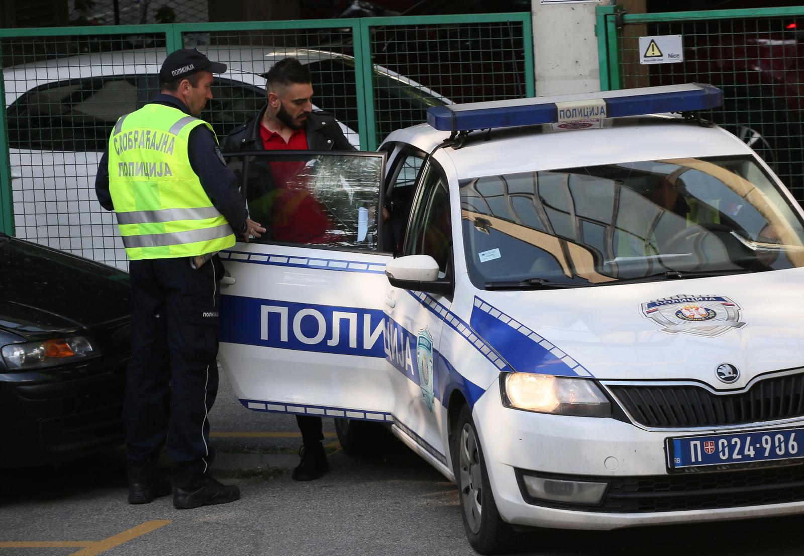 27, April, 2022, Belgrade - SSinger Darko Lazic, who was arrested this morning for speeding, and then underwent drugs, as well as an alcohol test, which showed that he was positive for cocaine, and he was measured 0.91 per mille of alcohol in his body, after 12 hours in custody to make a statement to the plaintiff.Darko Lazic. Photo: M.M./ATAImages

27, april, 2022, Beograd - Pevac Darko Lazic koji je jutros priveden zbog prebrze voznje, a  potom je podvrtgnut i droga, kao i alko testu, koji su pokazali da je pozitivan na kokain, a izmereno mu je i 0.91 promil alkohola u organizmu, posle 12 sata u pritvoru ide da da izjavu tuziocu. Photo: M.M./ATAImages Photo: M.M./ATAImages/PIXSELL