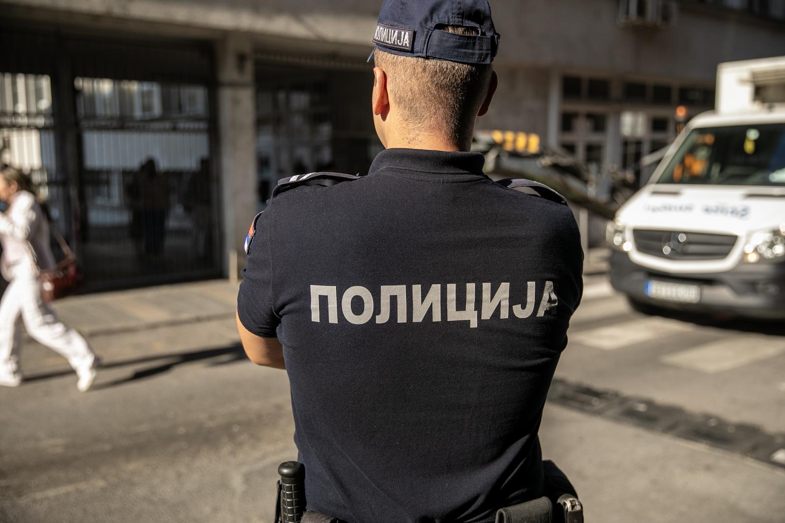 01, September, 2023, Belgrade - On the occasion of the beginning of the 2023/24 school year, there are more police in front of schools and in their surroundings, it was announced in the MUP. Photo: M.M./ATAImages

01, septembar, 2023, Beograd - Povodom pocetka skolske godine 2023/24 ispred skola i u njihovoj okolini je vise policije, najavljeno je u MUP-u. Photo: M.M./ATAImages Photo: M.M./ATAimages/PIXSELL