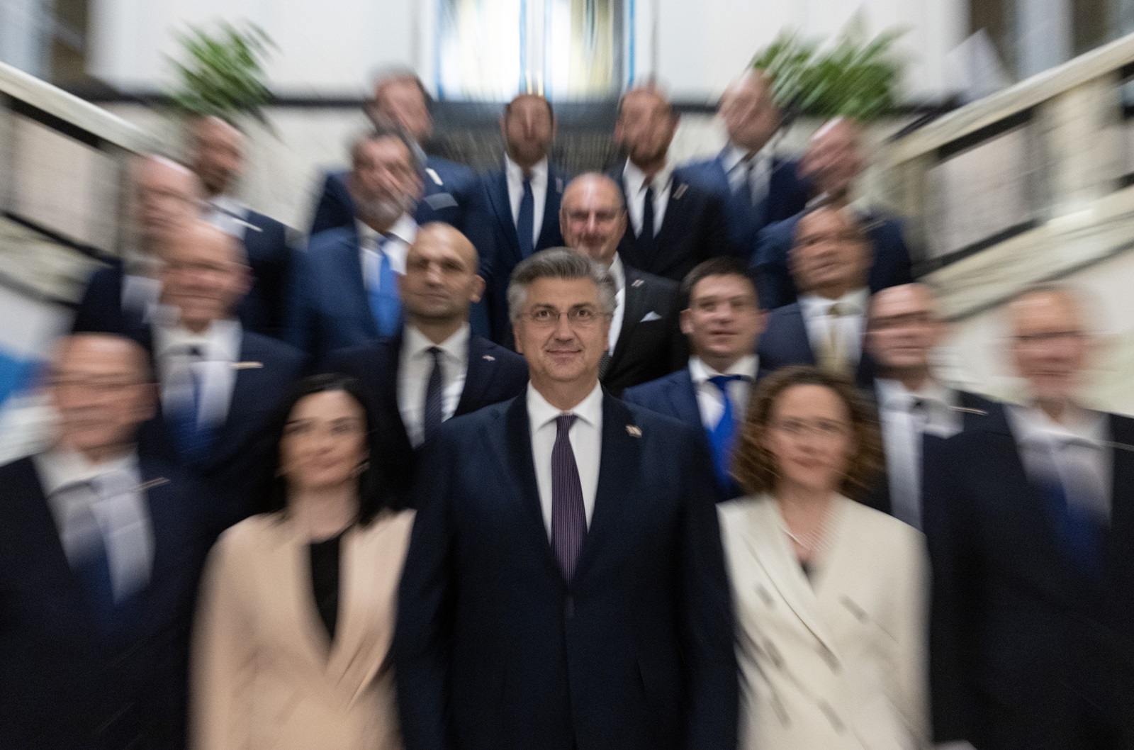 Zagreb, 17.05.2024. - Hrvatski sabor izglasao je povjerenje novoj, 16. Vladi i trećoj koju će voditi aktualni premijer Andrej Plenković.
foto HINA/ Damir SENČAR/ ds