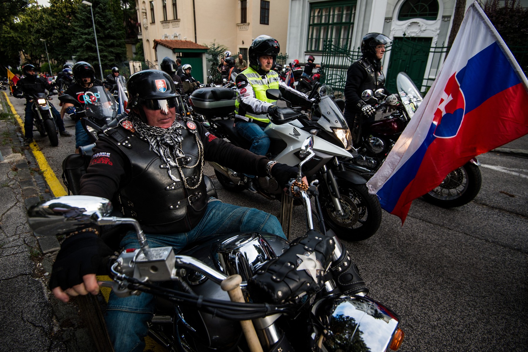 Noćni vukovi u Bratislavi 2018.