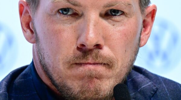 Germany's head coach Julian Nagelsmann addresses a press conference in Berlin on May 16, 2024, where he announced the German squad for the upcoming UEFA EURO 2024 European Championship.,Image: 873521457, License: Rights-managed, Restrictions: , Model Release: no, Credit line: JOHN MACDOUGALL / AFP / Profimedia