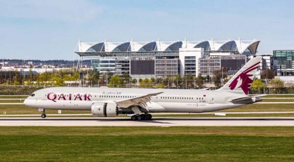 Zrakoplov Qatar Airwaysa