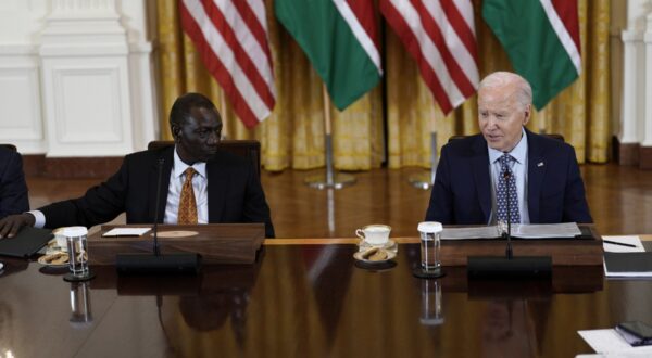 Kenijski i američki predsjednik, William Ruto i Joe Biden