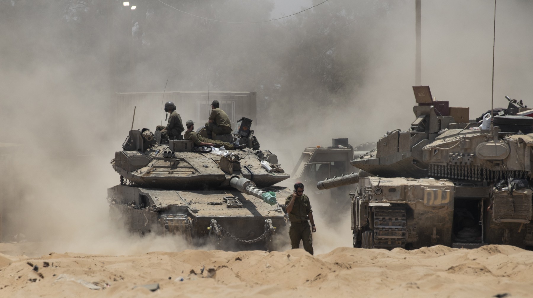 Izraelski tenkovi u Pojasu Gaze