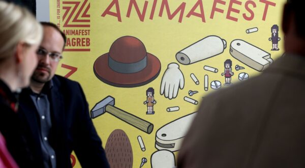 Zagreb, 15.05.2024. - Program Svjetskog festivala animiranog filma  Animafesta Zagreb 2024. predstavljen je na konferenciji za medije u Galeriji Kranjèar. foto HINA/ Lana SLIVAR DOMINIÆ/ lsd