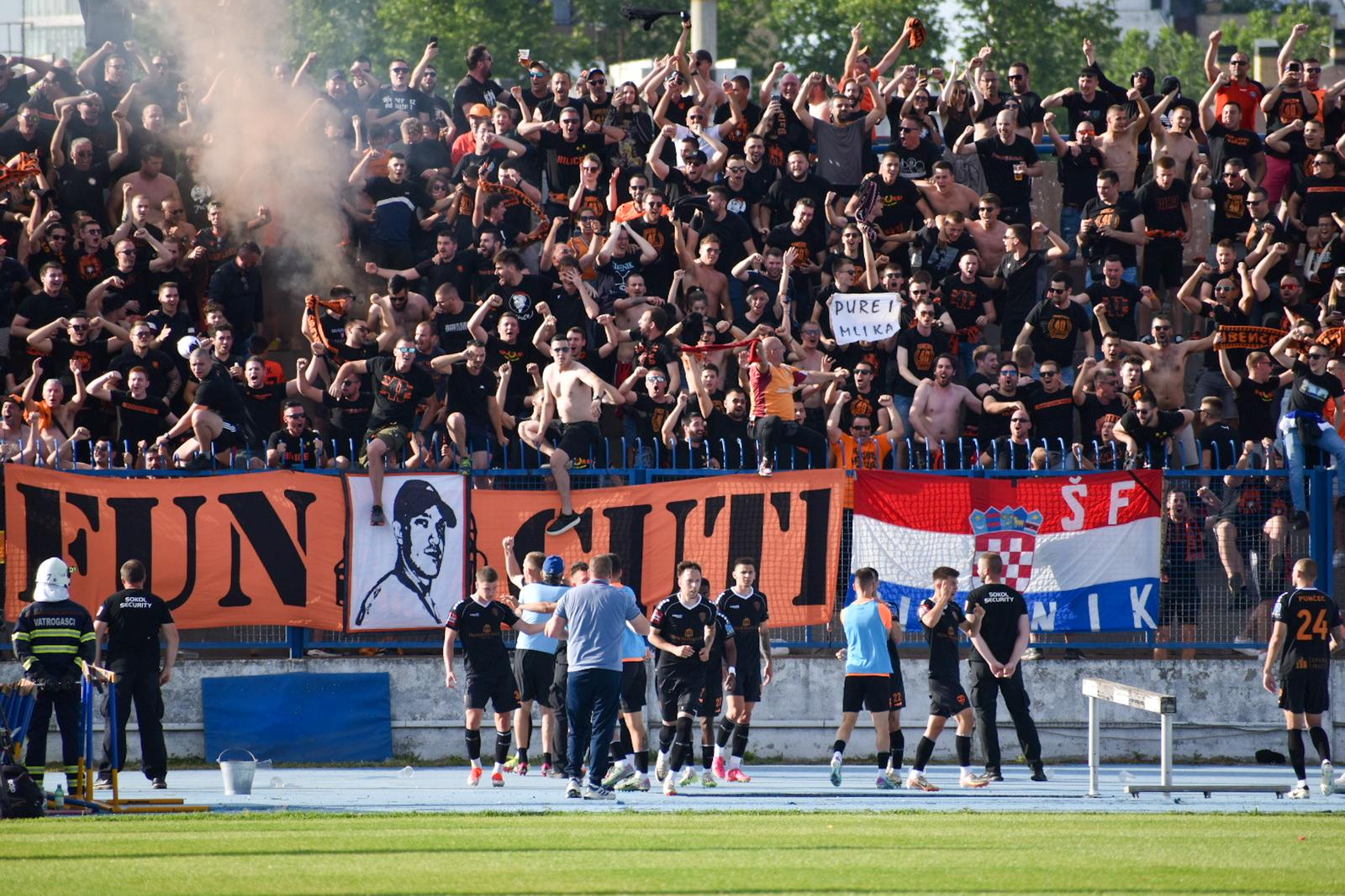 02.06.2024., Osijek - 33. kolo Prve NL: NK Zrinski Osjecko 1664 - HNK Sibenik Photo: Matija Milanovic/PIXSELL