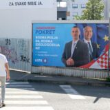 04.06.2024., Zagreb - Plakati za predizbornu kampanju za europske izbore nisu donijeli poseban odmak od prethodne kampanje. HDZ ide sa 