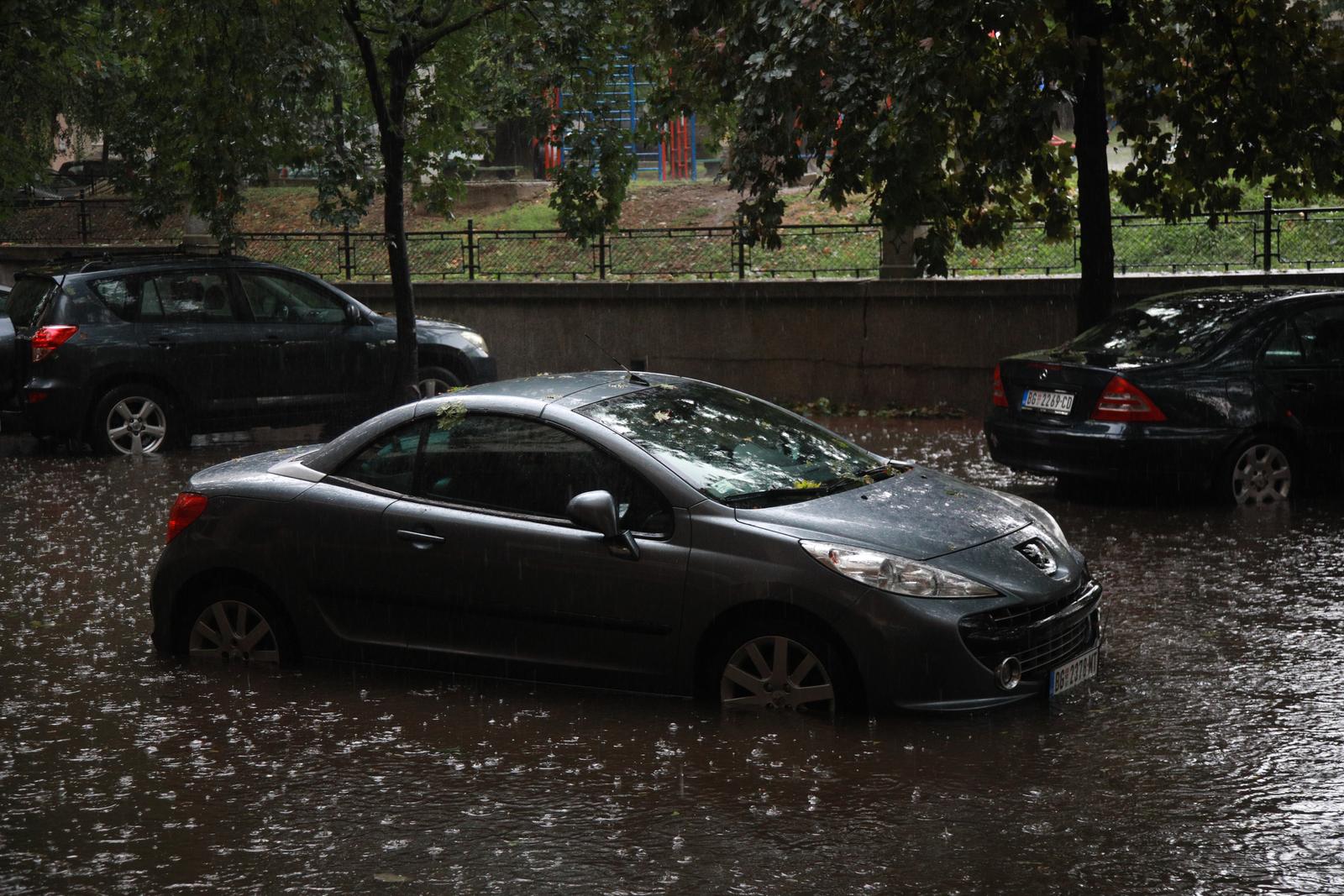 05, August, 2023, Belgrade - A severe storm hit Belgrade..  05, jul, 2023, Beograd - Jako nevreme je pogodilo Beograd.  Photo: Milos Tesic/ATAImages/PIXSELL