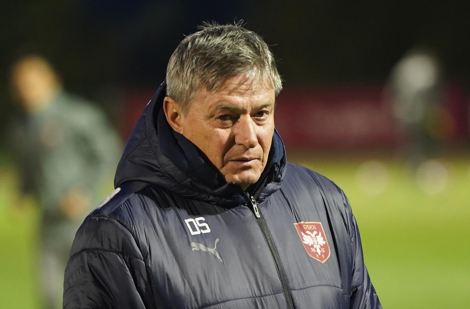 18, March, 2024, Stara Pazova - The training of the Serbian football team before the friendly matches against Russia and Cyprus was held on the Michel Platini field in SC FSS Stara Pazova. Dragan Stojkovic Piksi. Photo: Antonio Ahel/ATAImages

18, mart, 2024, Stara Pazova -Trening fudbalske reprezentacije Srbije uoci prijateljskih utakmica protiv Rusijie i Kipra odrzan je na terenu Misel Platini u SC FSS Stara Pazova. Photo: Antonio Ahel/ATAImages Photo: Antonio Ahel/ATAImages/PIXSELL