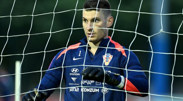 19.03.2024., Zagreb,  stadion Hitrec kacijan, trening reprezentacije uoci odlaska u Egipat na pripremni turnir za EP. Dominik Livakovic Photo: Marko Lukunic/PIXSELL