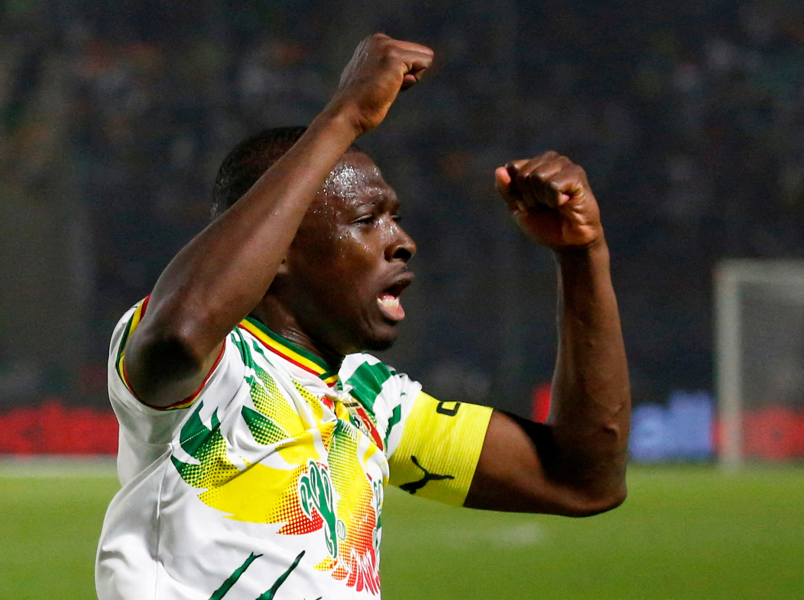 FILE PHOTO: Soccer Football - Africa Cup of Nations - Group E - Mali v South Africa - Stade Amadou Gon Coulibaly, Korhogo, Ivory Coast - January 16, 2024  Mali's Hamari Traore celebrates scoring their first goal REUTERS/Luc Gnago/File Photo Photo: LUC GNAGO/REUTERS