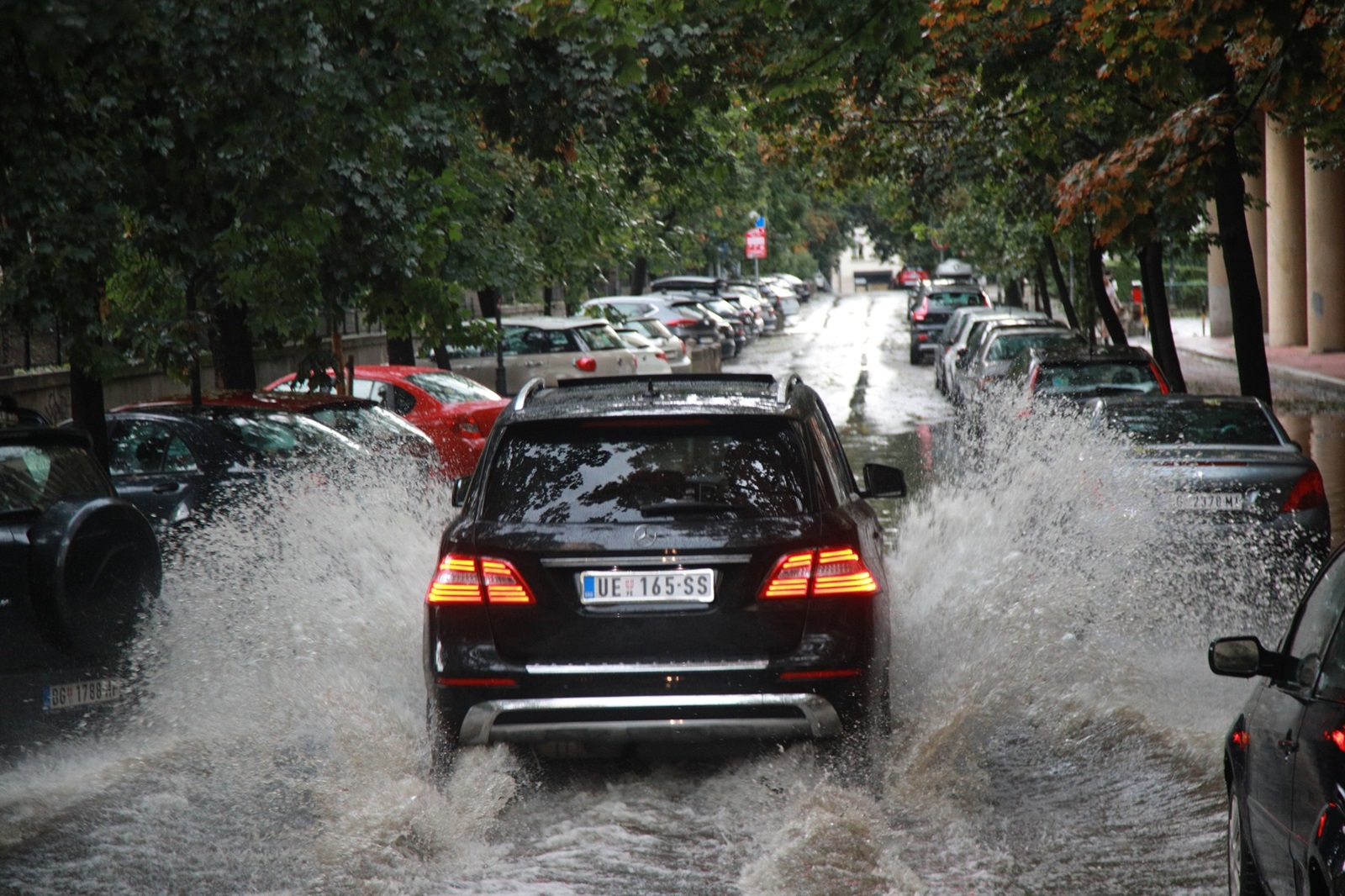 05, August, 2023, Belgrade - A severe storm hit Belgrade..Photo: Milos Tesic/ATAImages

05, jul, 2023, Beograd - Jako nevreme je pogodilo Beograd. Photo: Milos Tesic/ATAImages,Image: 794592857, License: Rights-managed, Restrictions: , Model Release: no, Credit line: Milos Tesic / ATA Images / Profimedia