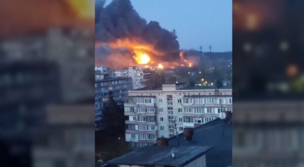 Fire at the Trypilska power station, the largest of Kyiv's energy supply system, after Russia’s mass drone and missile attack early on 11 April 2024. The plant was hit in an onslaught of  Iranian-supplied  Shahed kamikaze drones,Image: 864010728, License: Rights-managed, Restrictions: ***
HANDOUT image or SOCIAL MEDIA IMAGE or FILMSTILL for EDITORIAL USE ONLY! * Please note: Fees charged by Profimedia are for the Profimedia's services only, and do not, nor are they intended to, convey to the user any ownership of Copyright or License in the material. Profimedia does not claim any ownership including but not limited to Copyright or License in the attached material. By publishing this material you (the user) expressly agree to indemnify and to hold Profimedia and its directors, shareholders and employees harmless from any loss, claims, damages, demands, expenses (including legal fees), or any causes of action or allegation against Profimedia arising out of or connected in any way with publication of the material. Profimedia does not claim any copyright or license in the attached materials. Any downloading fees charged by Profimedia are for Profimedia's services only. * Handling Fee Only 
***, Model Release: no, Credit line: east2west news / WillWest News / Profimedia