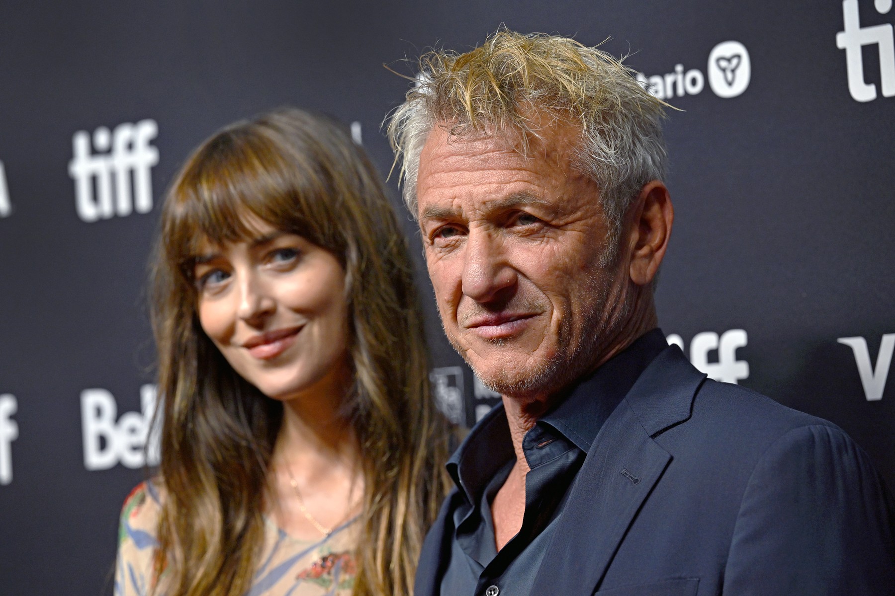 Dakota Johnson (L) and Sean Penn attend the photocall for 'Daddio' at the TIFF Bell Lightbox during the Toronto International Film Festival in Toronto, Canada on Sunday, September 10, 2023. Photo by /UPI,Image: 804559484, License: Rights-managed, Restrictions: , Model Release: no, Credit line: CHRIS CHEW / UPI / Profimedia