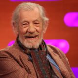 EDITORIAL USE ONLY. Sir Ian McKellen during the filming for the Graham Norton Show at BBC Studioworks 6 Television Centre, Wood Lane, London, to be aired on BBC One on Friday evening. Picture date: Thursday February 8, 2024.,Image: 844780920, License: Rights-managed, Restrictions: EDITORIAL USE ONLY, Model Release: no, Credit line: Isabel Infantes / PA Images / Profimedia