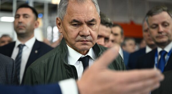 8694158 29.05.2024 Russian Security Council Secretary Sergei Shoigu visits the 15th Integrated Safety and Security Exhibition at the Patriot Congress and Exhibition Centre (Patriot Expo) outside Kubinka, Moscow region, Russia.,Image: 877372315, License: Rights-managed, Restrictions: Editors' note: THIS IMAGE IS PROVIDED BY RUSSIAN STATE-OWNED AGENCY SPUTNIK., Model Release: no, Credit line: Ramil Sitdikov / Sputnik / Profimedia
