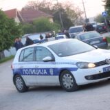 05.05.2023., Dubona, Srbija - Policija osigurava podrucje u selu Dubona kod Mladenovca gdje je sinoc doslo do pucnjave u kojoj je ubijeno osmero ljudi, a ranjeno ih je najmanje 15. Policija je pokrenula akciju 