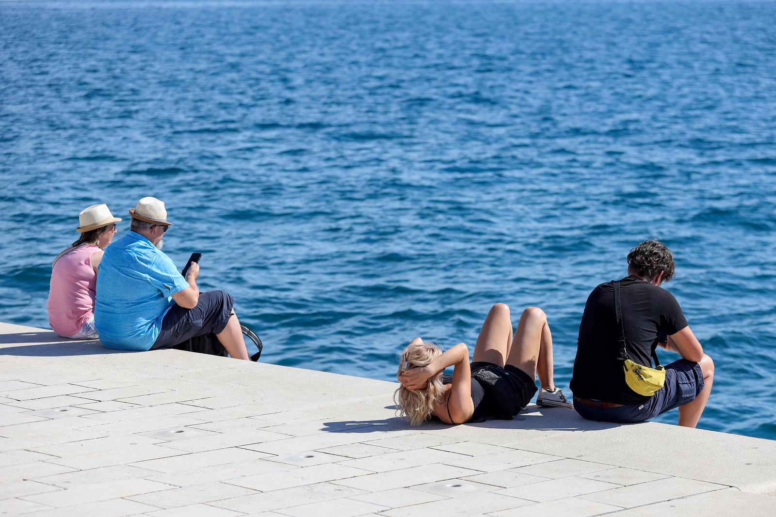 04.06.2024., Zadar - Lipanjsko poslijepodne u gradu Photo: Sime Zelic/PIXSELL